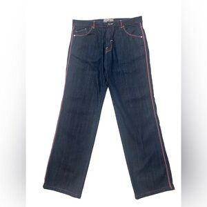 Remixed Men’s Contemporary Straight Jeans-size  38x34